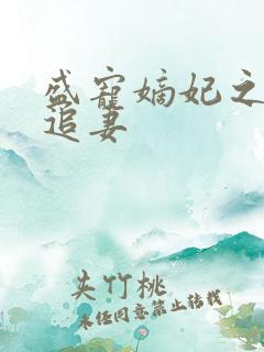 盛宠嫡妃之世子追妻