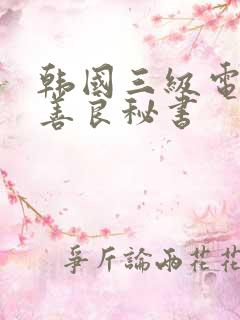韩国三级电视剧善良秘书