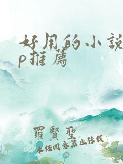 好用的小说app推荐