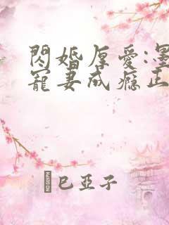 闪婚厚爱:墨少宠妻成瘾正版