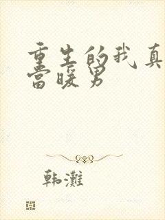 重生的我真没想当暖男