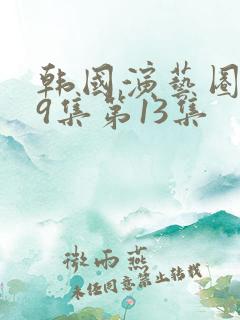 韩国演艺圈第19集第13集