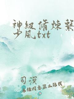 神级修炼系统秦少风txt