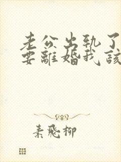 老公出轨了坚持要离婚我该怎么挽回