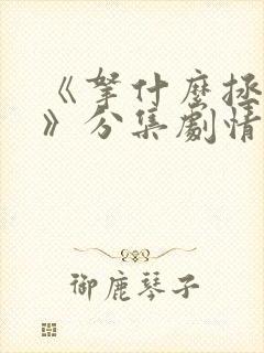 《拿什么拯救你》分集剧情