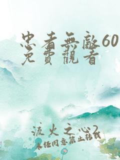 忠者无敌60集免费观看