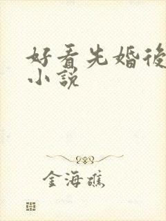 好看先婚后爱的小说