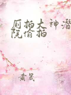 厕拍大神潜入医院偷拍