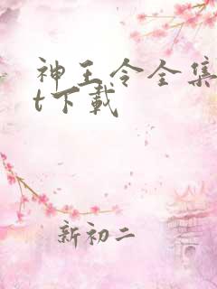 神王令全集txt下载