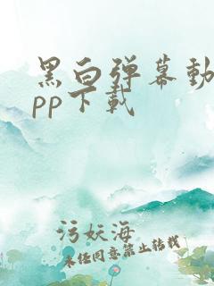 黑白弹幕动漫app下载