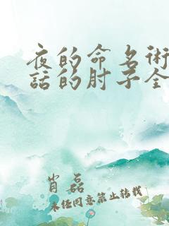 夜的命名术会说话的肘子全文阅读