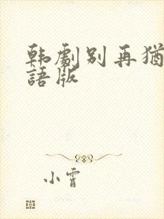 韩剧别再犹豫国语版