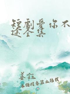 短剧爱你不知归途全集