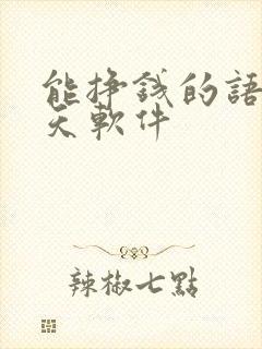 能挣钱的语音聊天软件