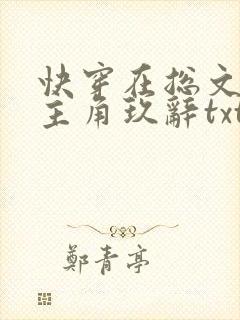 快穿在总文里抢主角玖辞txt