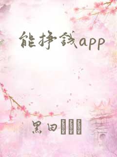 能挣钱app