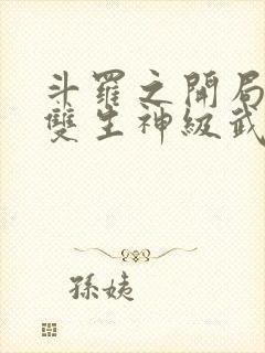 斗罗之开局签到双生神级武魂