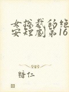 女总裁的绝世保安短剧第16集