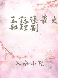 王钰臻最火的十部短剧