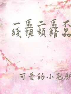 一区二区不卡在线视频精品