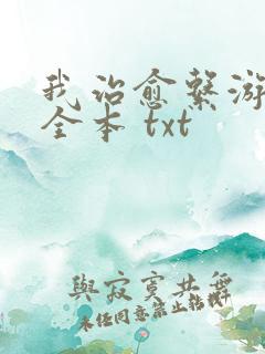 我治愈系游戏 全本 txt