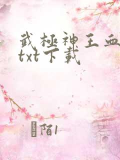 武极神王血玉瞳txt下载