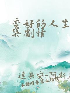 蛮好的人生 分集剧情