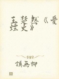 王楚然《爱情有烟火》