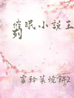 催眠小说王鹏系列