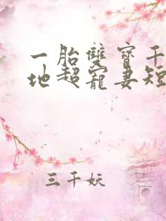 一胎双宝千亿爹地超宠妻短剧