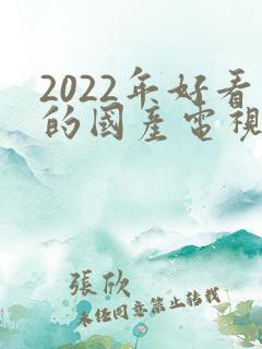 2022年好看的国产电视剧