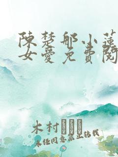 陈楚那小莲男欢女爱免费阅读