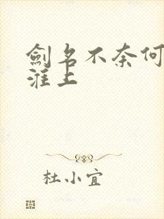 剑名不奈何by淮上