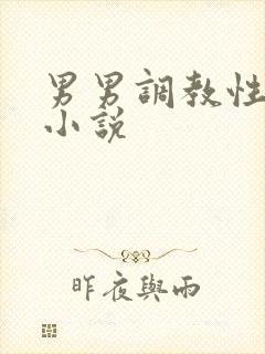 男男调教性奴隶小说