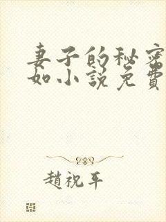 妻子的秘密林雅如小说免费阅读