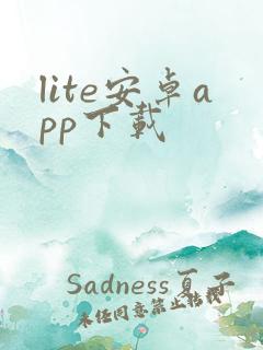 lite安卓app下载