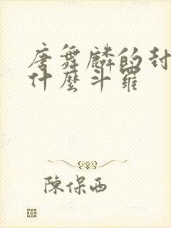 唐舞麟的封号是什么斗罗