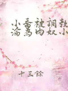 小乔被调教喷水沦为肉奴小说