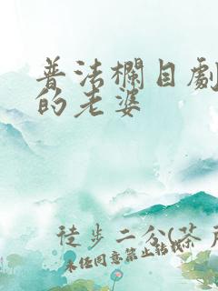 普法栏目剧别人的老婆