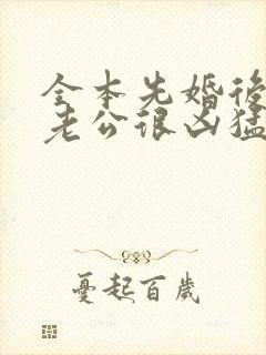 全本先婚后爱:老公很凶猛