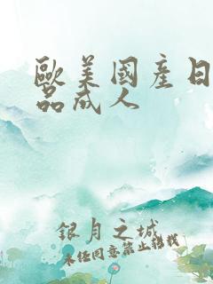 欧美国产日韩精品成人