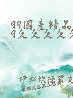 99国产精品99久久久久久
