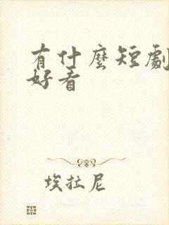 有什么短剧比较好看