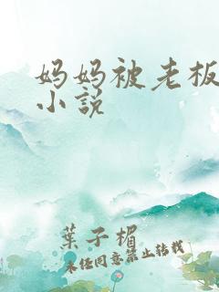 妈妈被老板调教小说