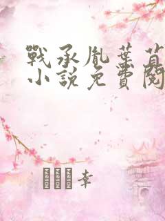 战承胤叶苜苜的小说免费阅读