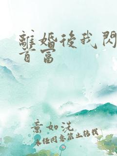 离婚后我闪婚了首富