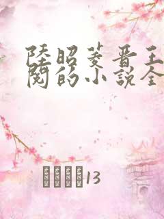 陆昭菱晋王周时阅的小说全文免费阅读
