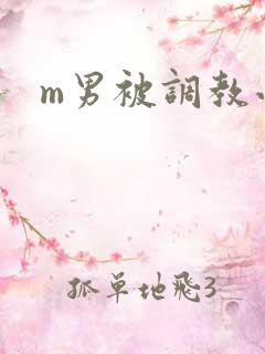 m男被调教小说