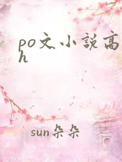 po文小说高乱h