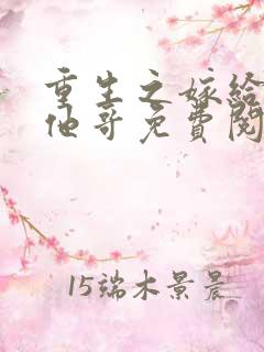 重生之嫁给前任他哥免费阅读